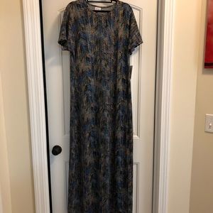 Maria sweater material maxi dress